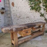 Oak workbench
