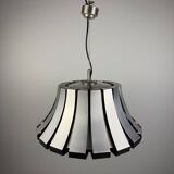 Vintage metal pendant attributed to Elio Martinelli for Martinelli Luce, Italy, 1960s.