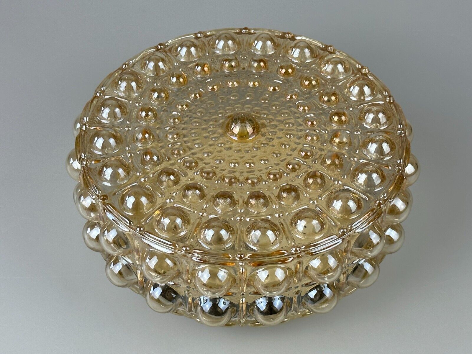 60s 70s Plafoniere Ceiling Lamp or Wall Lamp Bubble Glass Space Age Design