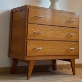 Chest of drawers 3 drawers compass feet