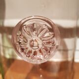 Goose-hued glass apothecary bottle