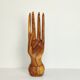 Hand wooden ring