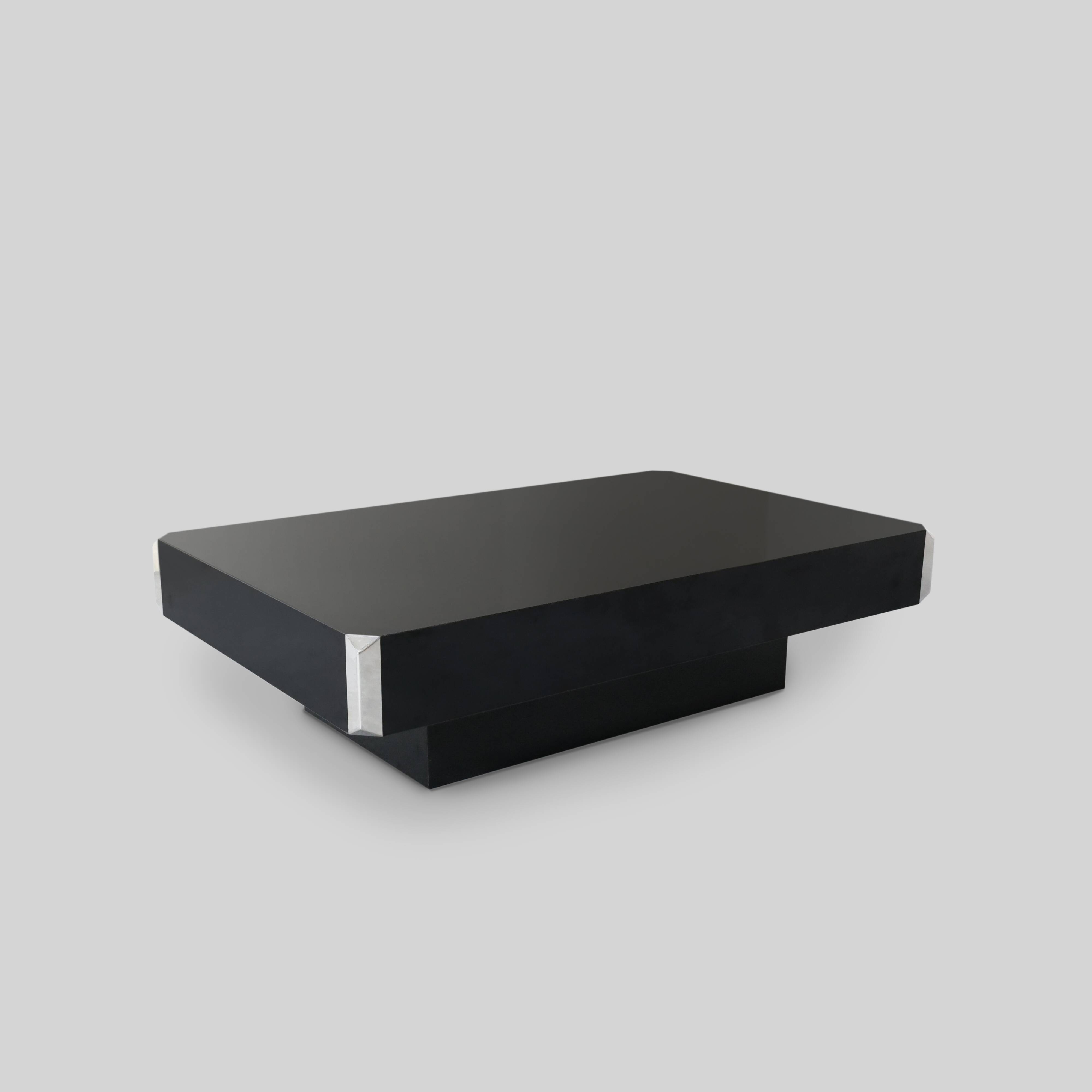 Table basse vintage willy rizzo