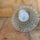 Vintage glass pendant lamp