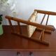 Chaise bois paillé enfant vintage 50 cm
