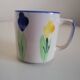 Tasse mug vintage peint à la main