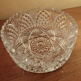Large crystal salad bowl