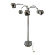 Lampadaire chromé vintage