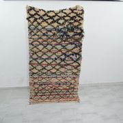 Berber carpet Boucharouite Vintage 190x90 cm