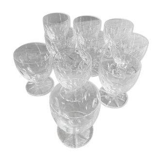 Set of Lalique glasses