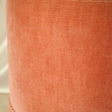 Ottoman ottoman vintage pink velvet