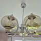 Chrome chandelier 1970