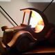 Wooden lamp from the 80