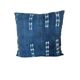 Cushion cover in vintage indigo fabric