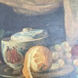 Painting signed Oil on canvas circa 1986 dimension: height -58cm- width -67cm-