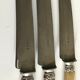 Lot of 24 horn handle knives circa 1900