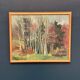 Original Swedish Oil On Panel – “Early Spring” By Ann‑Marie Ekbom – Dated 1978 – Vintage & Framed