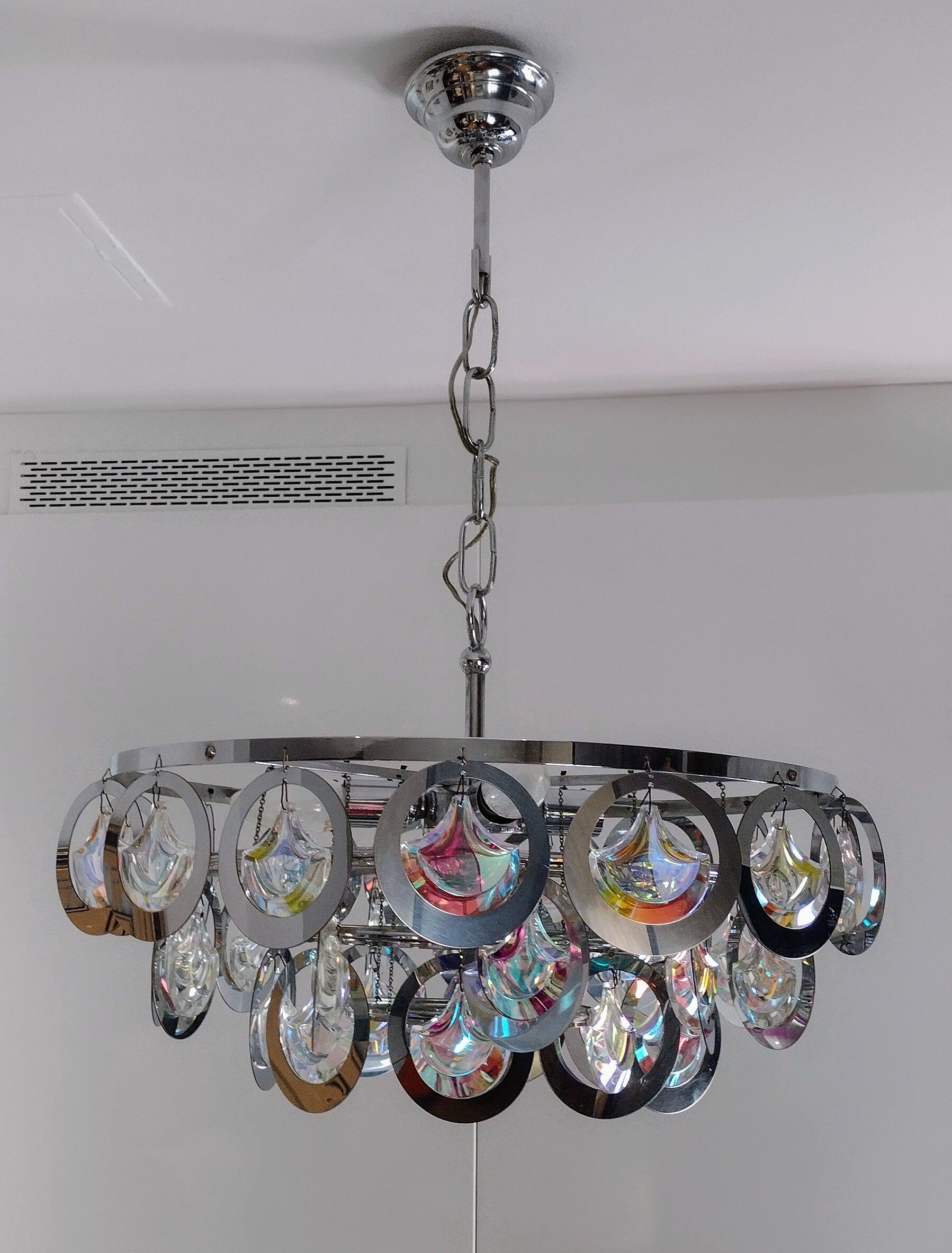 Sciolari 70's chandelier