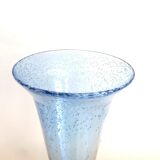 Biot bubble glass vase