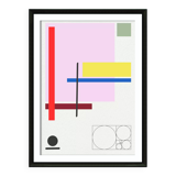 Illustration - Affiche A3 Formes Collection 001
