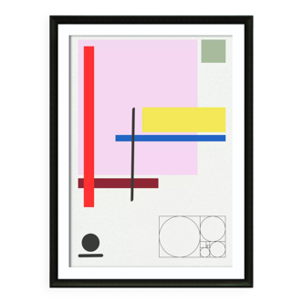 Illustration - A3 Poster Shapes Collection 001