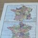 Map of France - 20x29cm