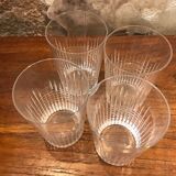 4 Baccarat glasses