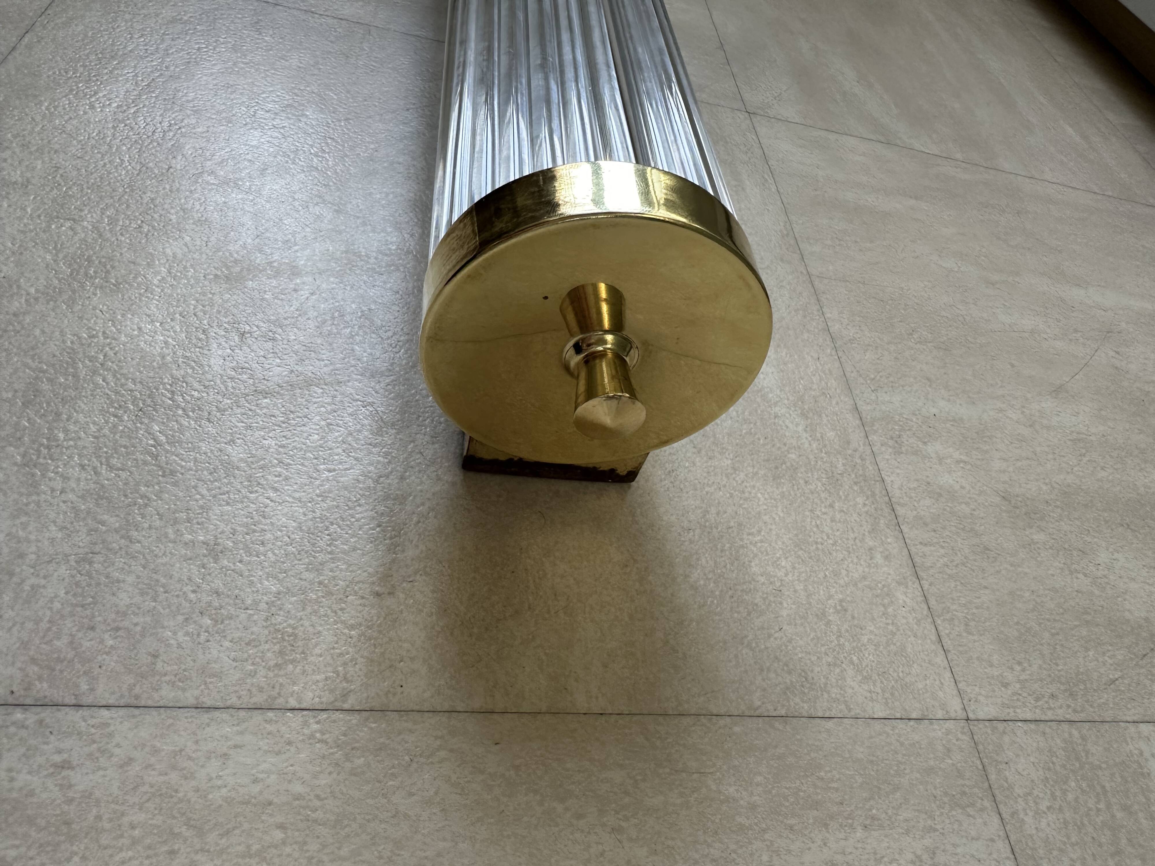Applique murale tubes verre