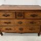 Commode Louis XV en chêne massif du XVIII siècle