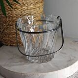 Crystal ice bucket