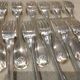 12 silver plated table forks by Christofle Vendome
