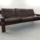Leather Sofa, Sweden, 1970s