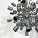 Vintage chrome sputnik by Reggiani. Italy 1970s