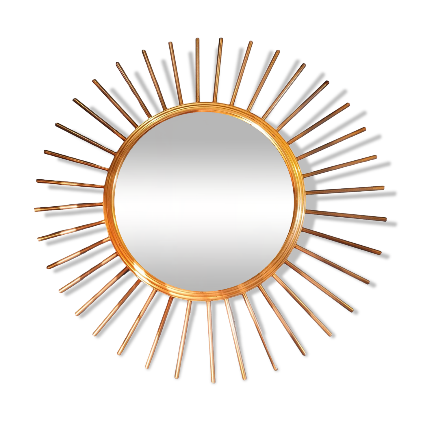 Sun wall mirror Erdecor 1950s