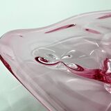 1960s Czech Art Glass Bowl by Josef Hospodka for Chribska Glassworks