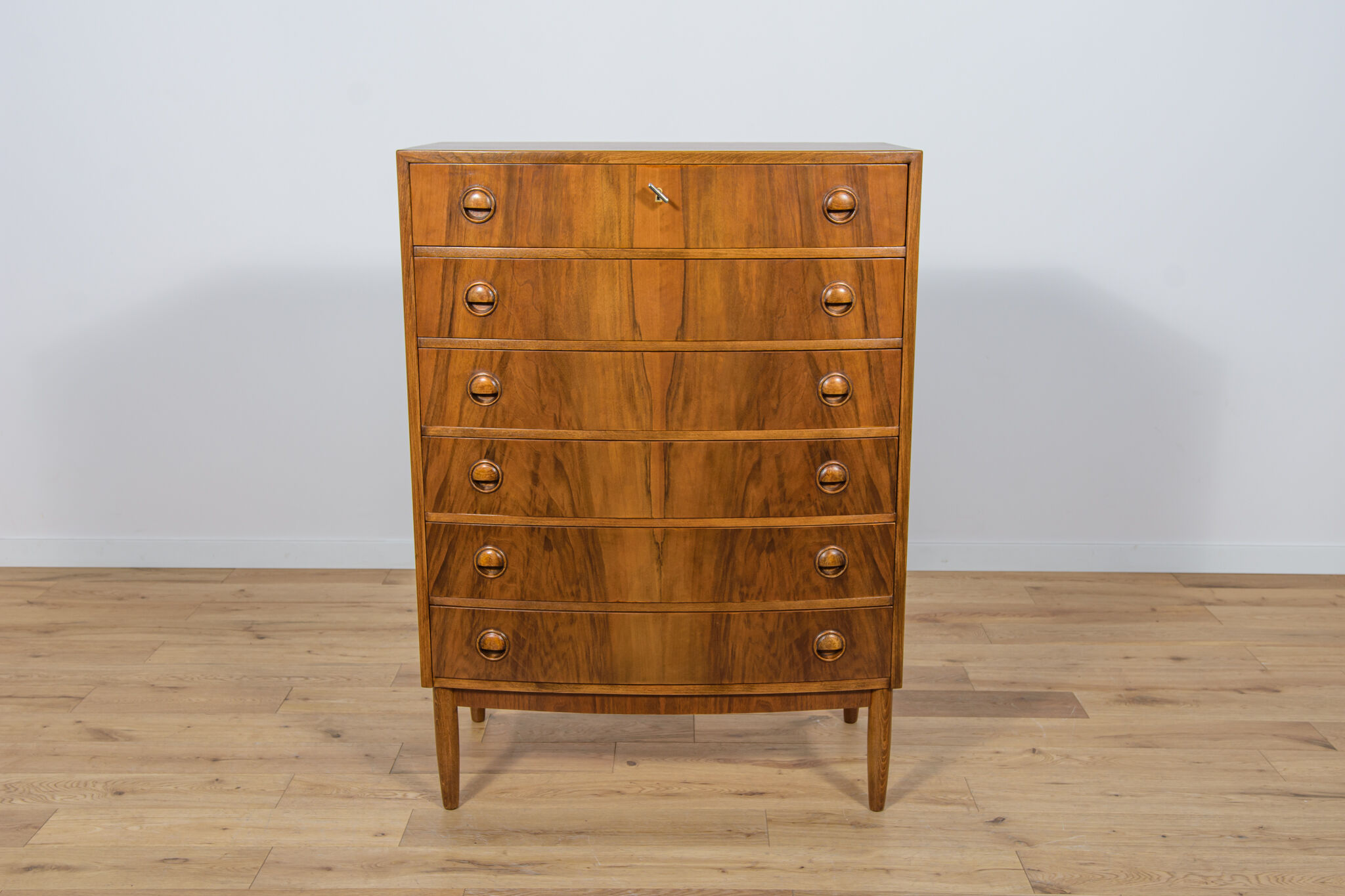 Mid-Century Danish Walnut Dresser, 1960s