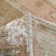 4x7 Cream & Brown Oriental Vintage Area Rug, 118x210Cm