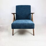 Vintage classic armchair like VAR grey - blue jeans