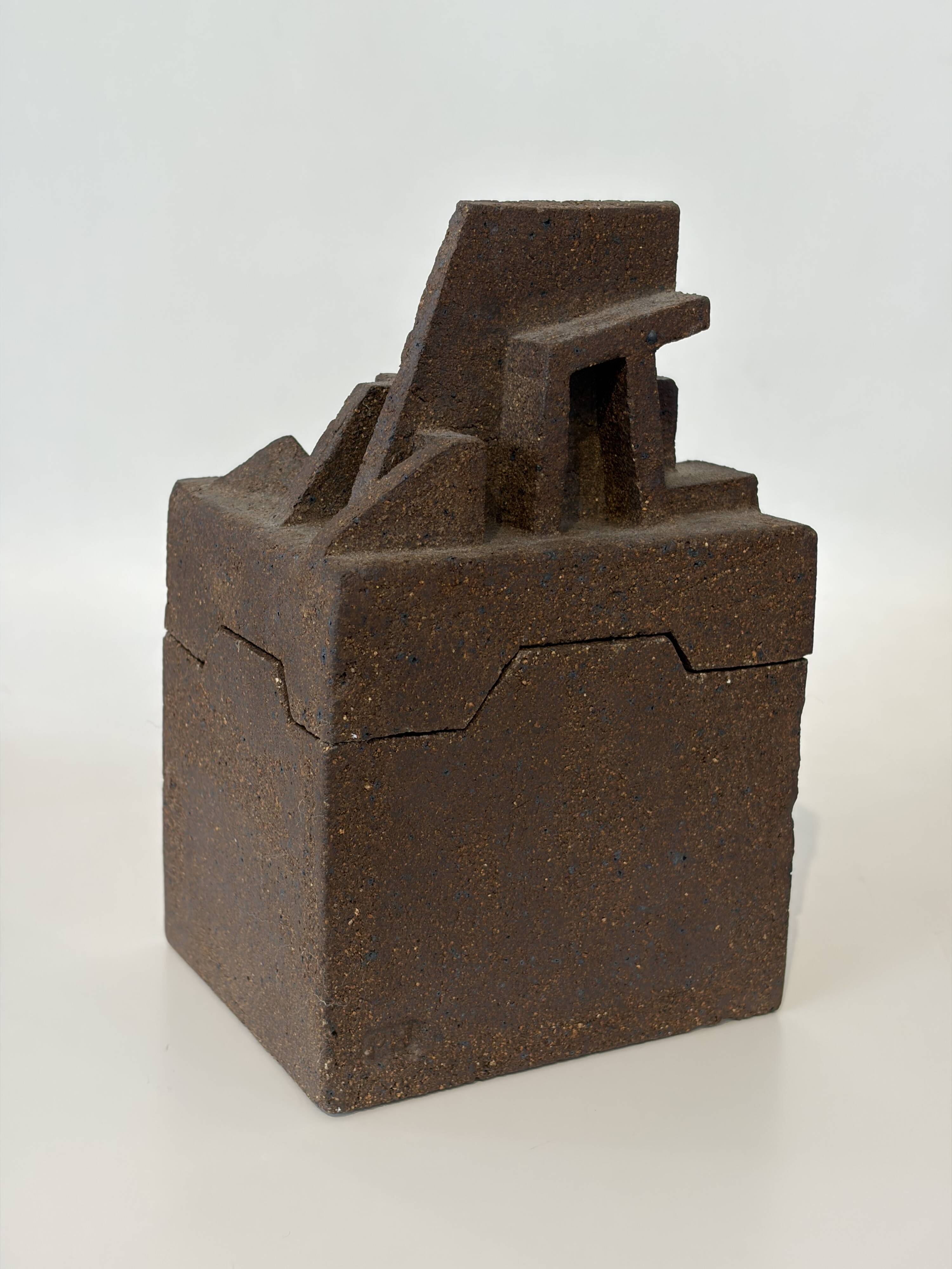 Boite sculpture céramique 1970