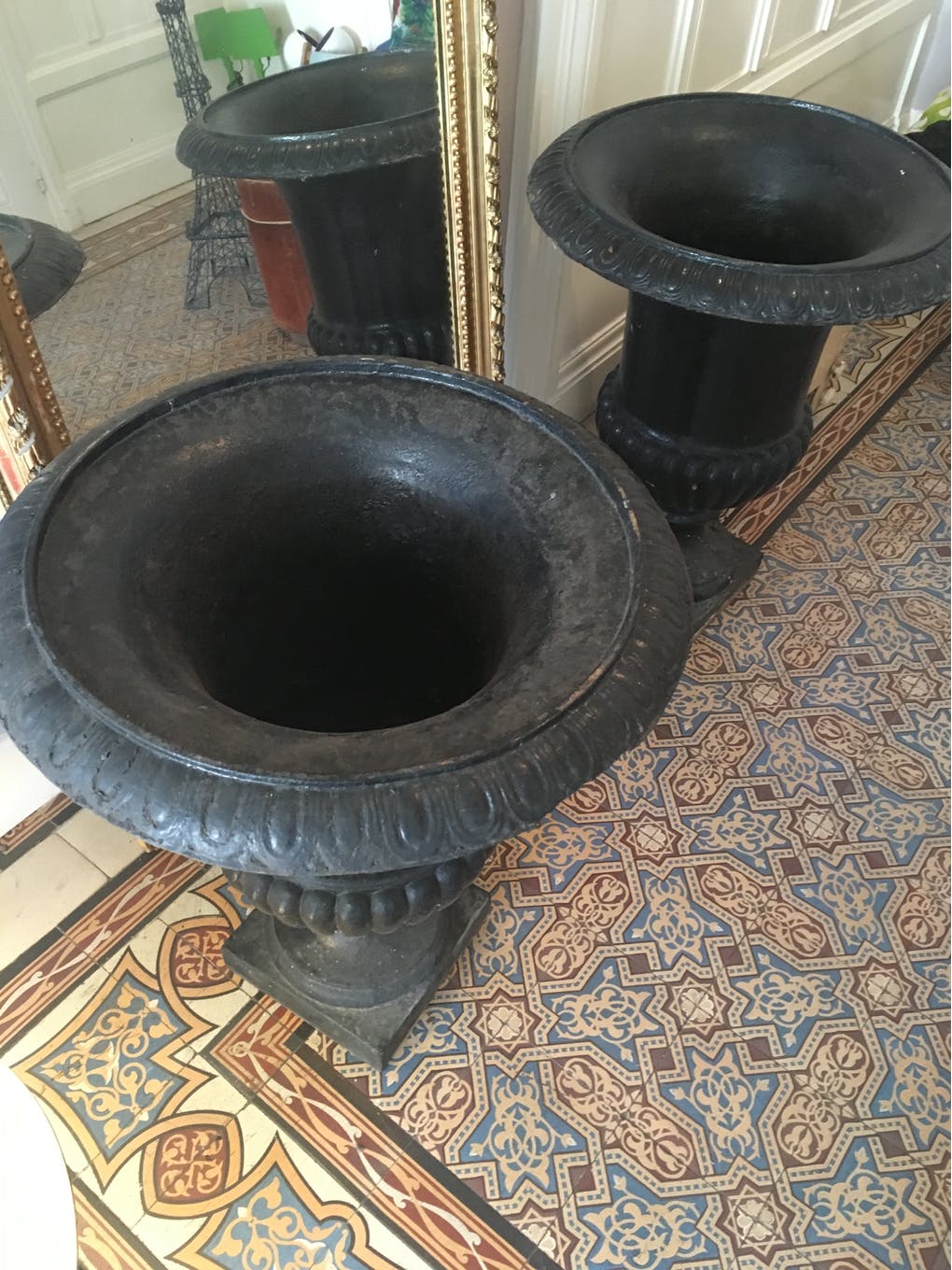 Pair of vases medici 73cm