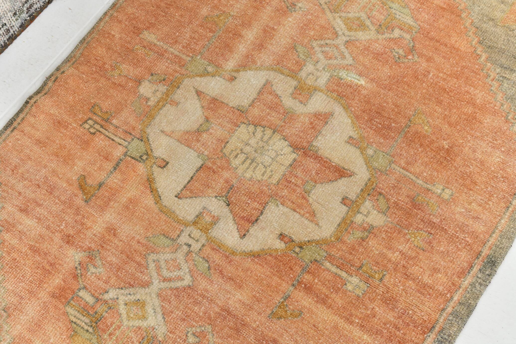 3x12 oriental vintage runner rug.