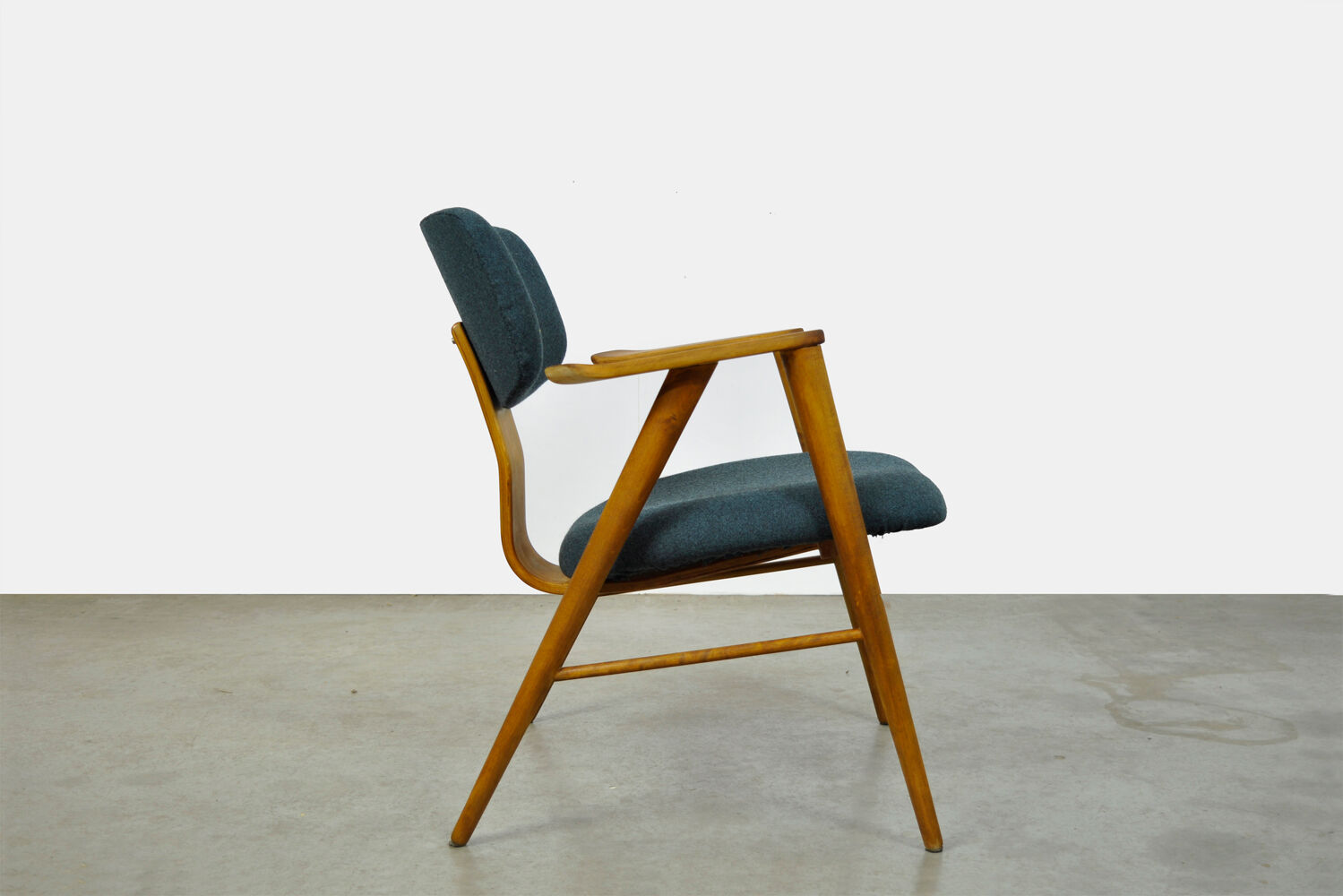 Mid-century set of two Birch armchairs FT14 by Cees Braakman for Pastoe, 1950s