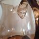 Smoked glass decanter