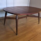 Scandinavian liftable table. 1960. Free shipping