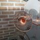 White wine glasses Luminarc pink feet
