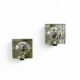 Pair of Cubosfera wall lights by Alessandro Mendini, Italy, 1960s.