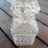 Cut crystal wisky carafe