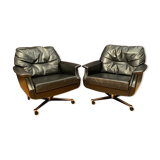 A pair of Möbel Mann armchairs, Germany, 1960s