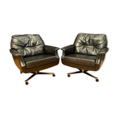 A pair of Möbel Mann armchairs, Germany, 1960s