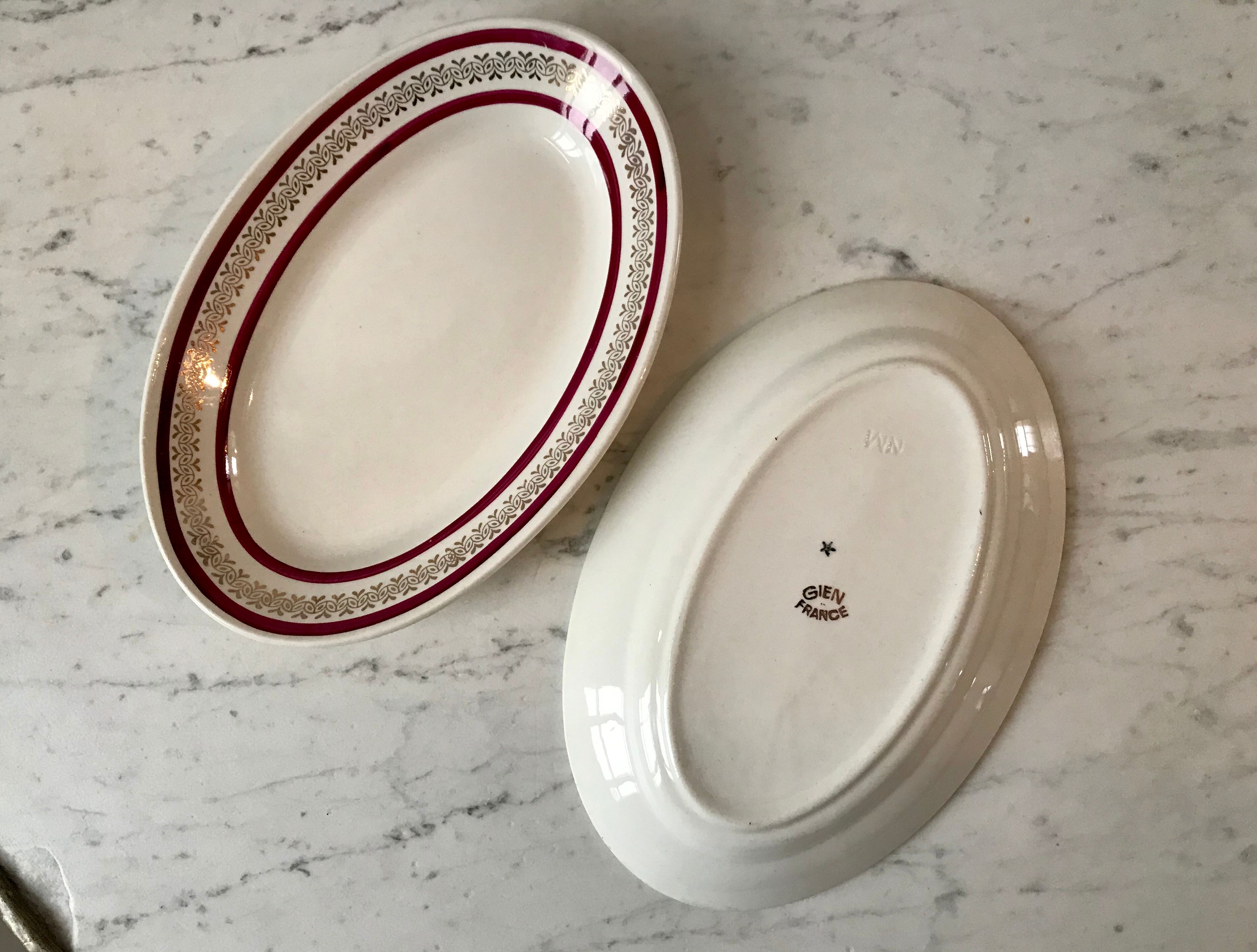 Duo of raviers Gien 50s